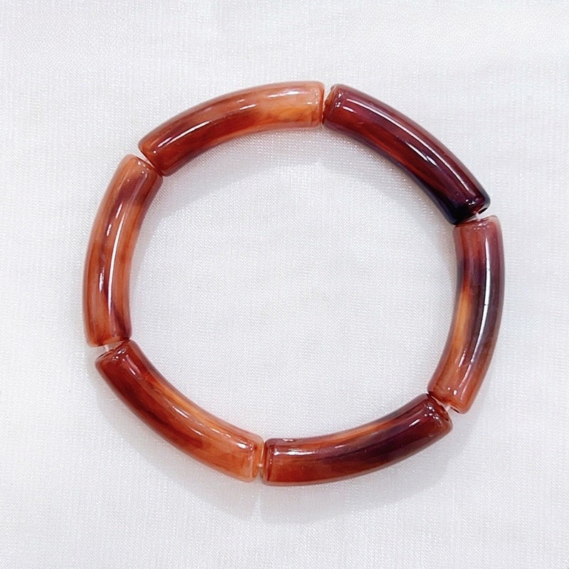 Pulsera elástica resina maple
