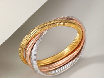 Brazalete 3 tonos expandible 3 aros 8mm