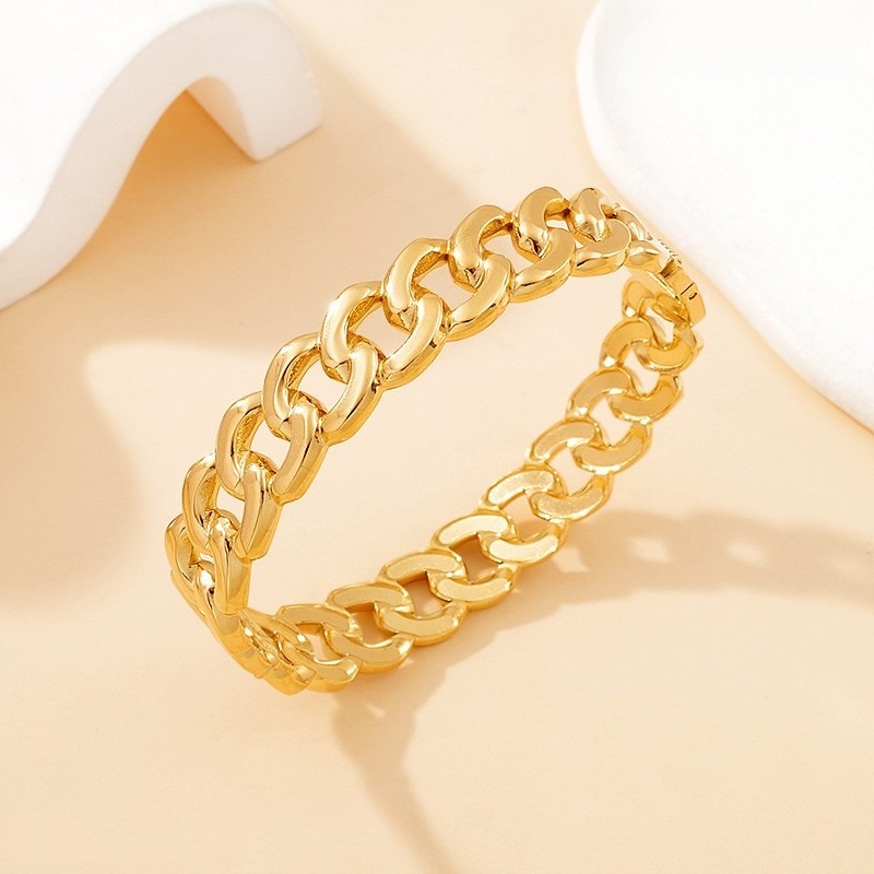Brazalete dorado 6cm*1.2cm