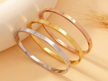 Set 3 Brazaletes 3 tonos 6cm*3mm "C_rTieR"