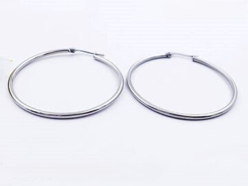 Argollas doradas 4.5cm*2mm