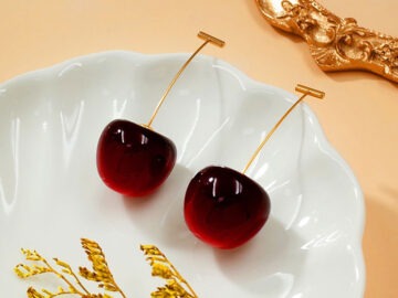 Aretes cereza 1.8cm