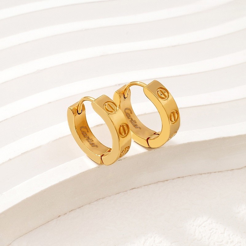 Argollas doradas 1.6cm Love C_rTier