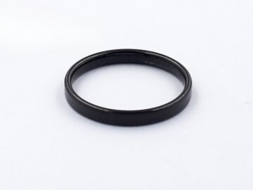 Argolla negra mate 3mm