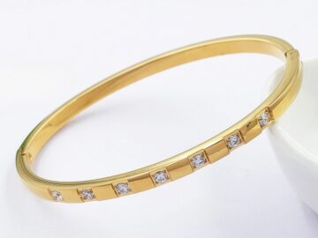 Set Brazalete, argollas y anillo