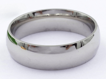 Argolla plateada 6mm