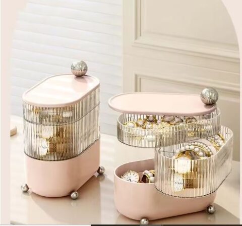 Joyero Mini Pink 3 compartimentos