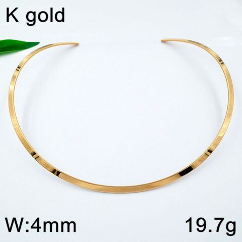 Omega Dorada abierta grosor 4mm