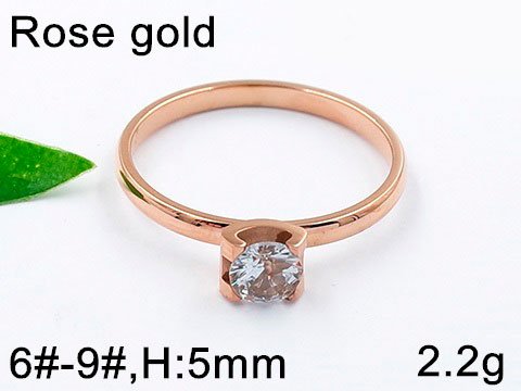 Anillos discount rose gold